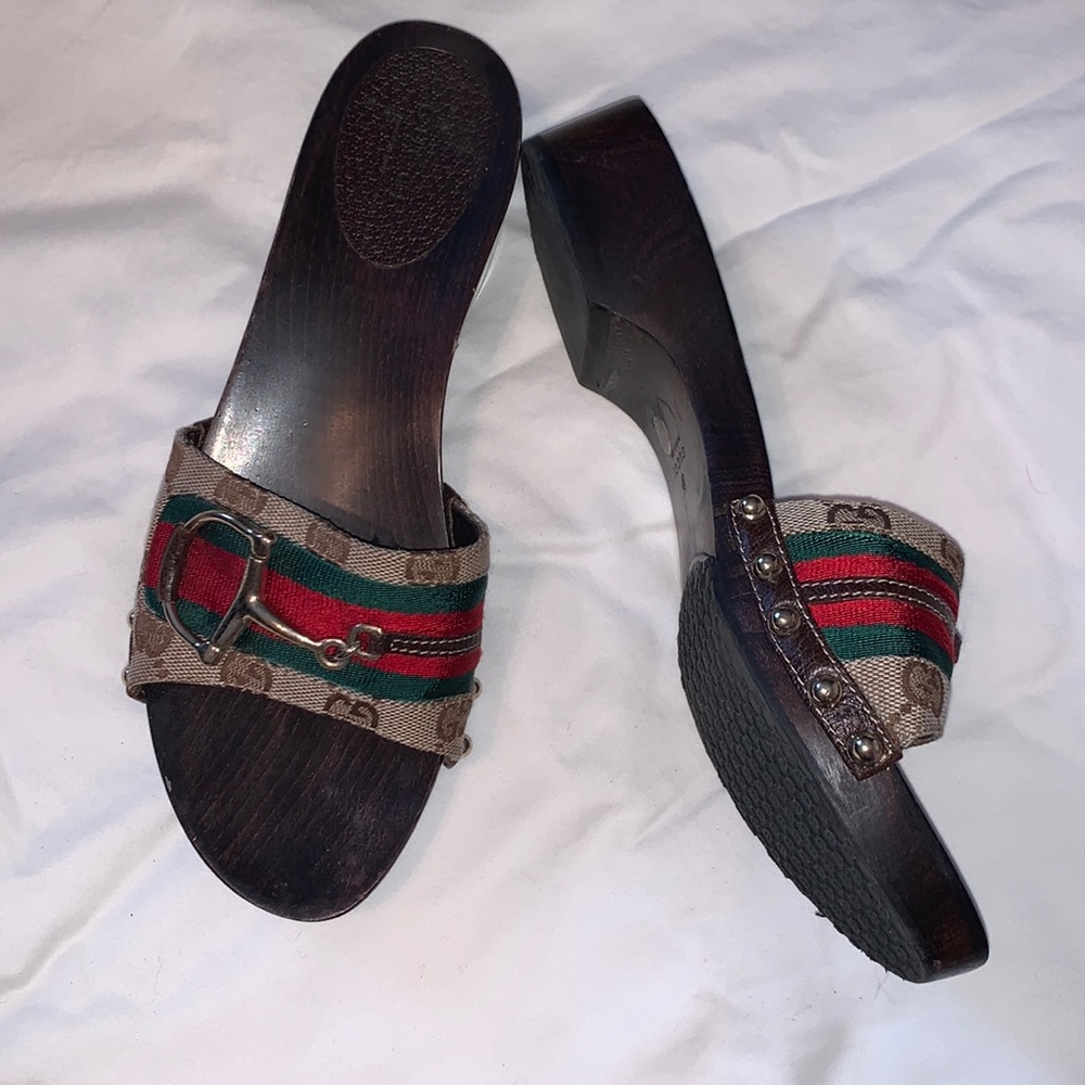 Gucci slides sandals worn once! Side 8